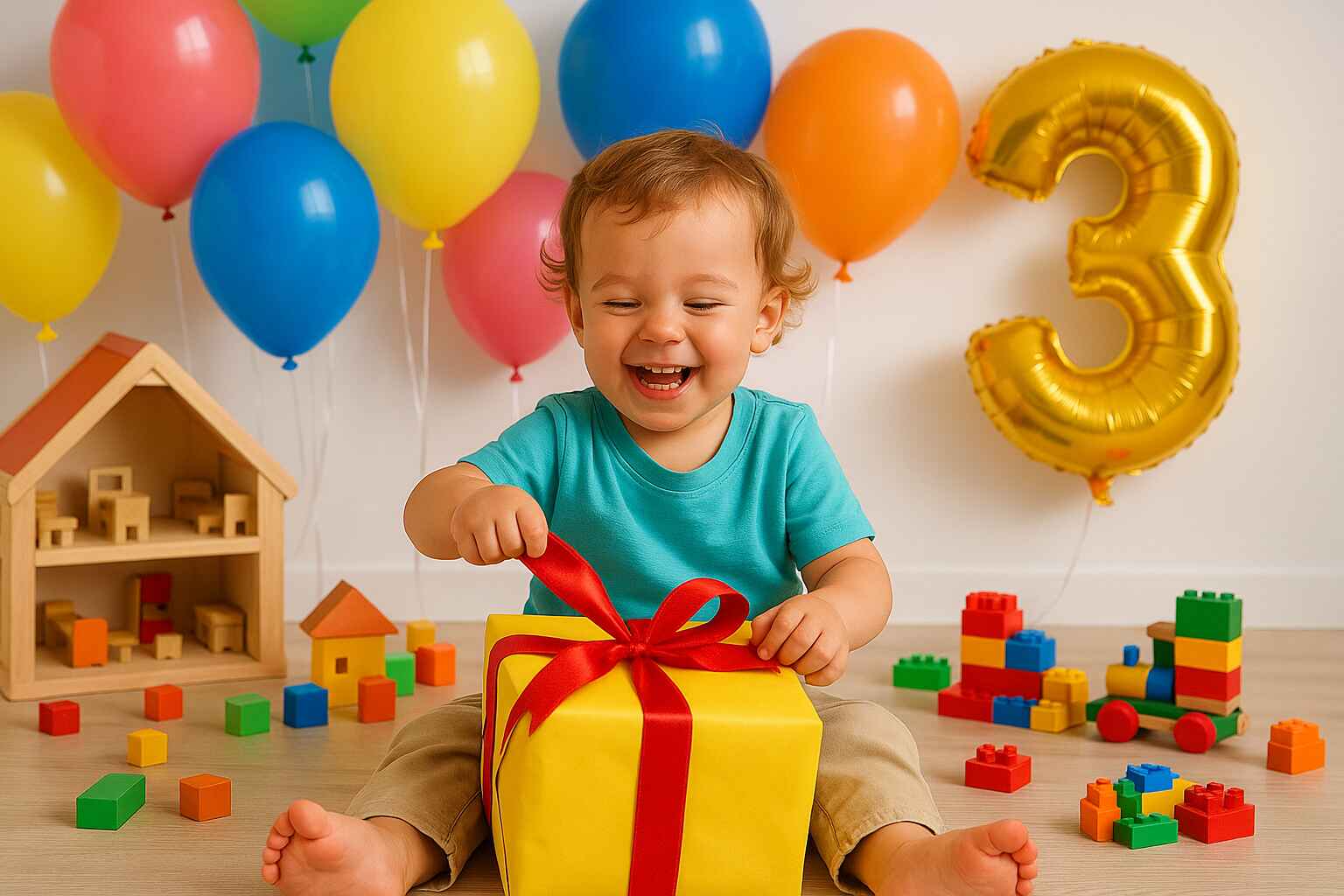Gift ideas for a 3rd birthday in 2025: original & educational