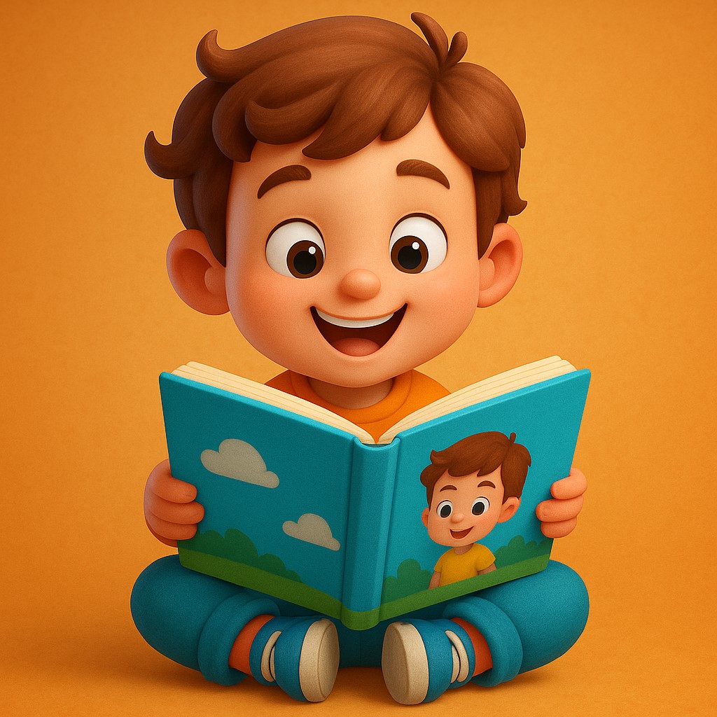 Blog about read-alouds: Your child as the main character in their very own book!