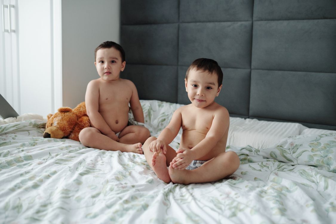 Cover: A personalised children's book for twins | MyOwnChildbook