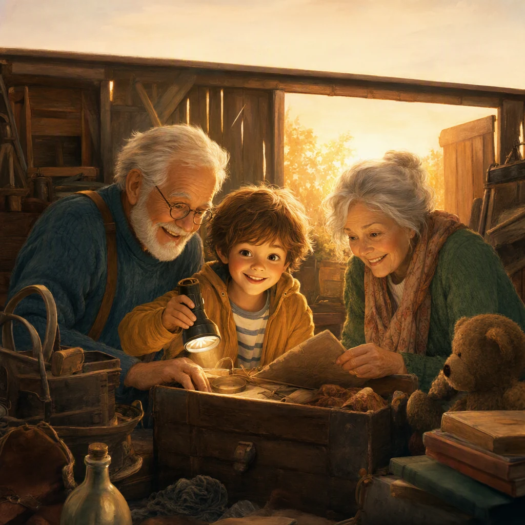 Staying at grandma and grandad’s