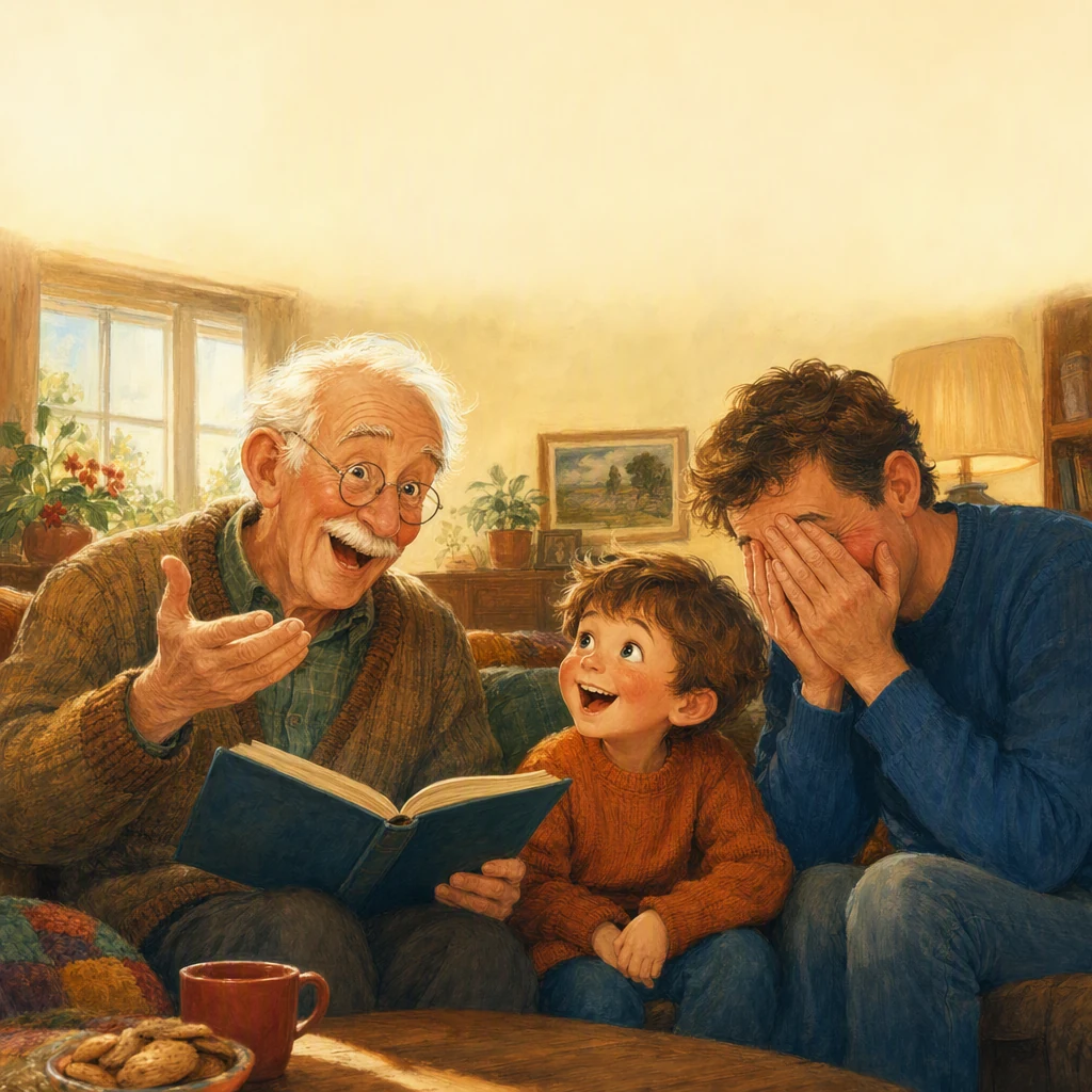 When your dad was small