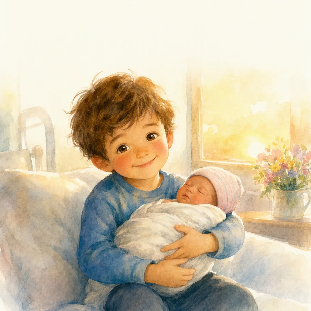 You are getting a little cousin