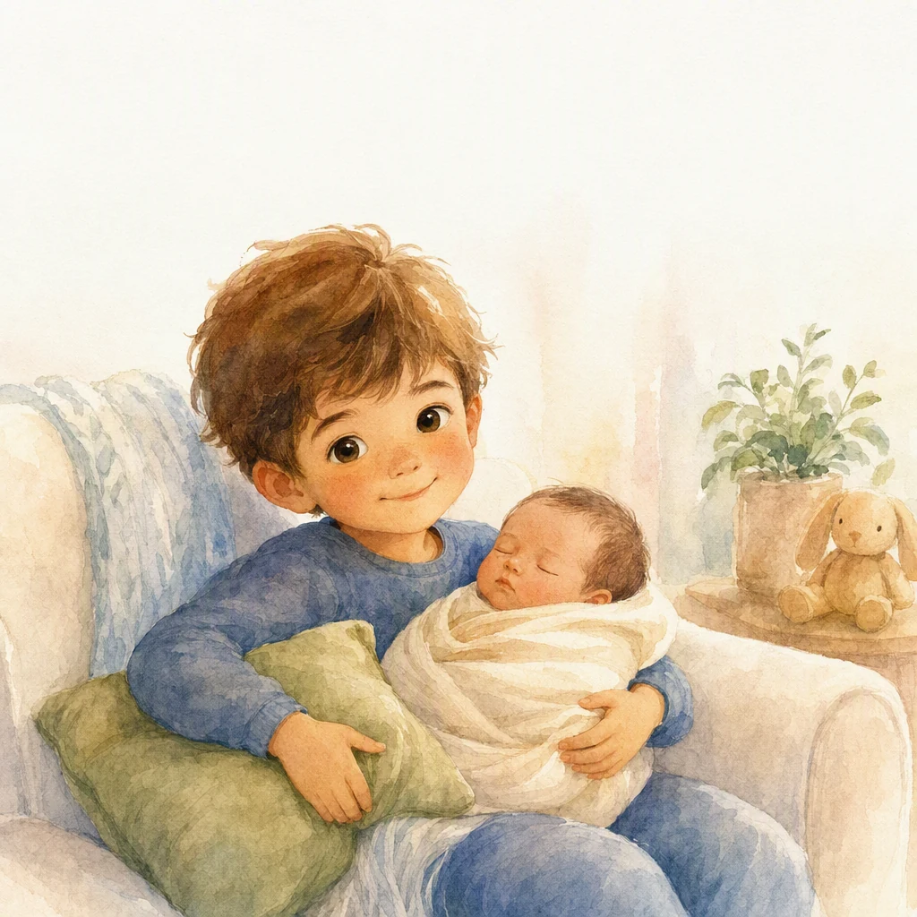 You are going to be a big brother
