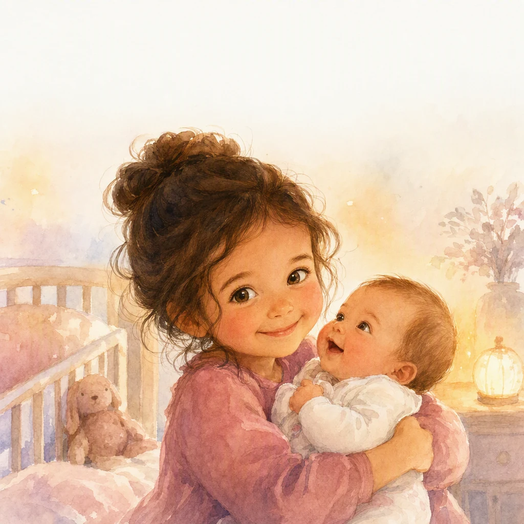 You are going to be a big sister
