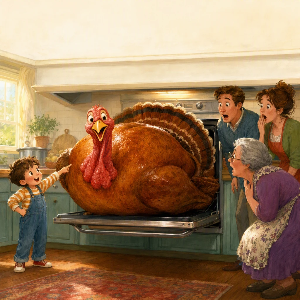 The turkey does not fit