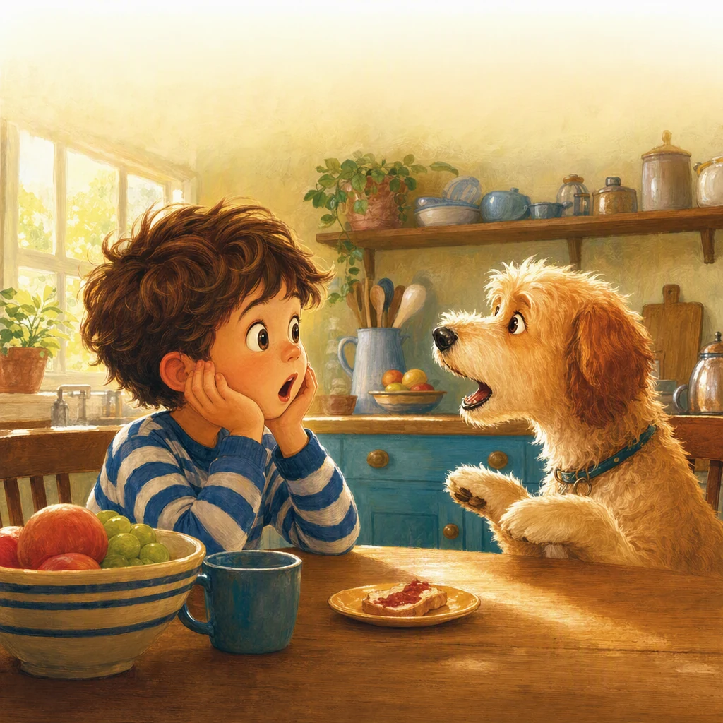 The day the pet started talking