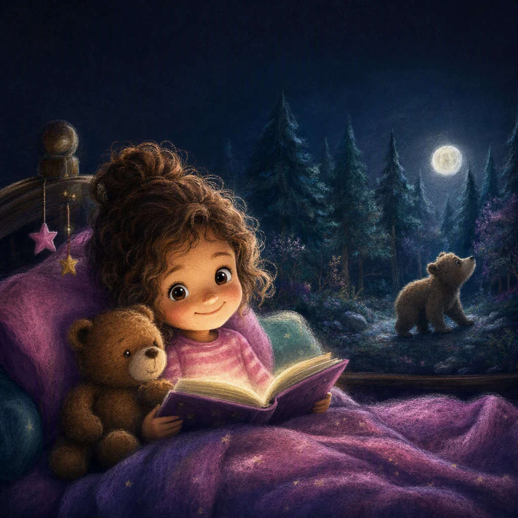 Who reads to the bear?