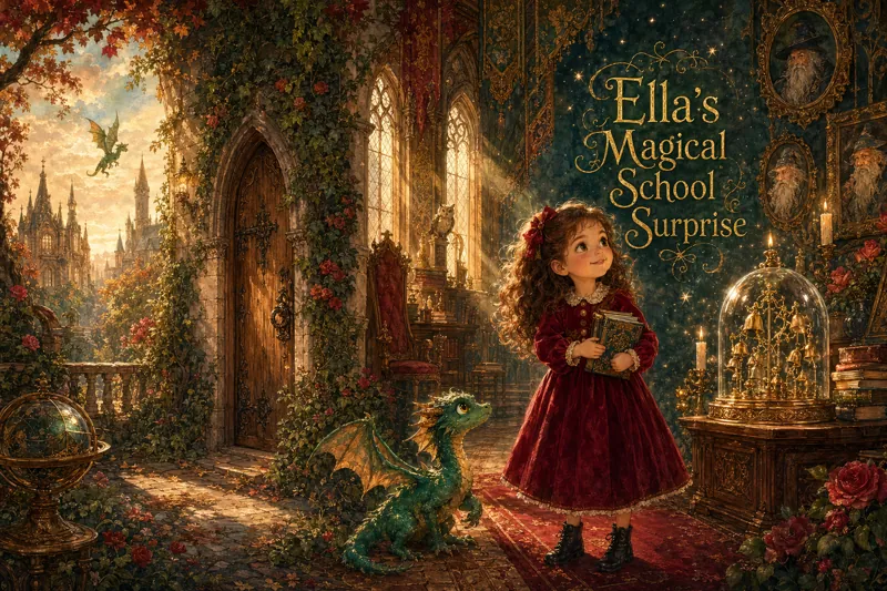 Voorbeeld voorkant: Ella’s Magical School Surprise