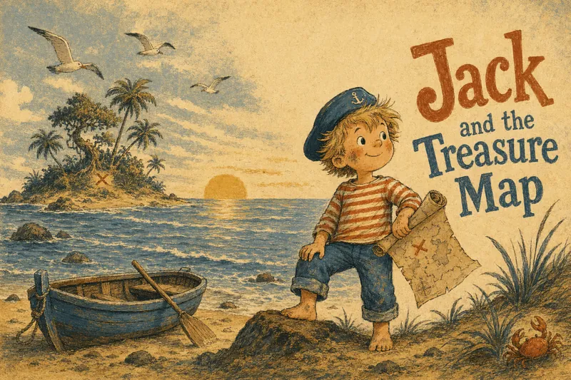 Voorbeeld voorkant: Jack and the Treasure Map