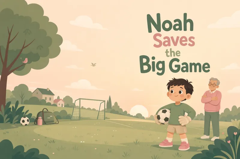 Voorbeeld voorkant: Noah Saves the Big Game