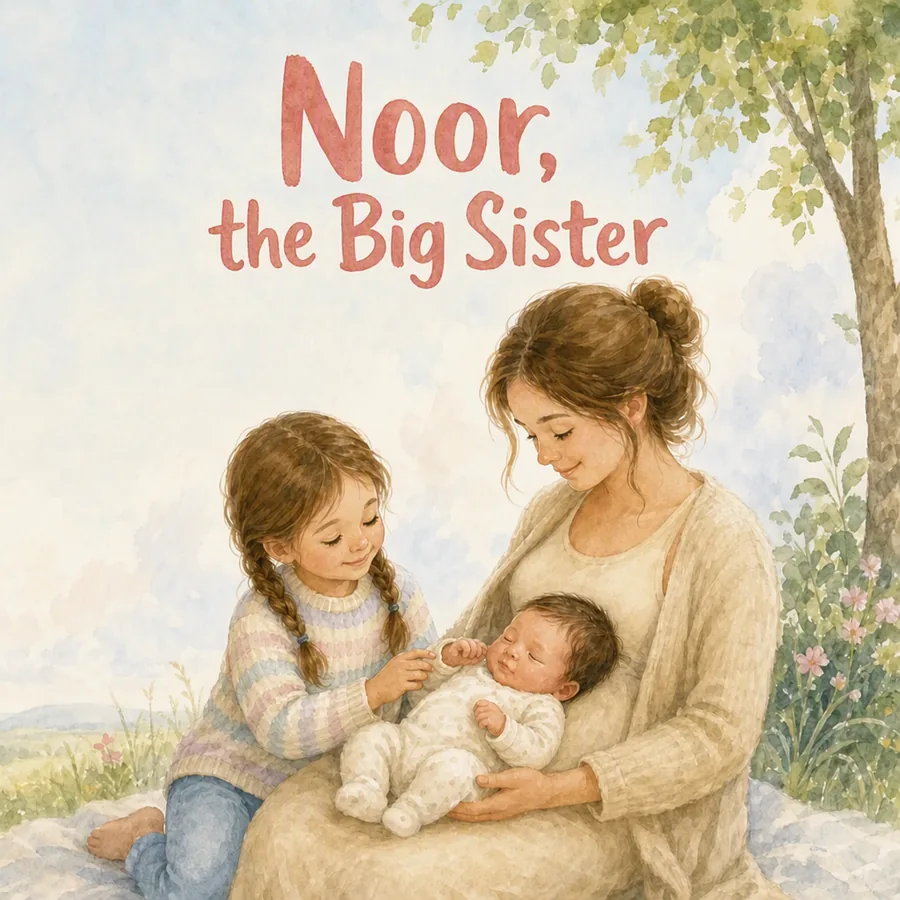 Personalised new baby gift book